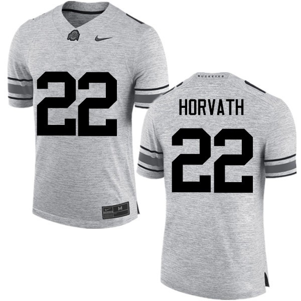 Ohio State Buckeyes #22 Les Horvath Men Official Jersey Gray